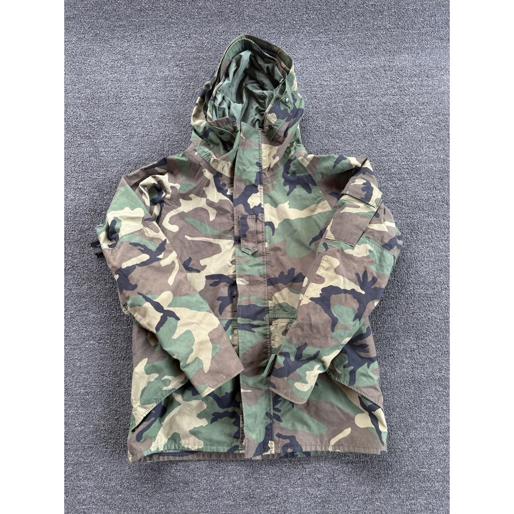 US Military ECWCS Parka Cold Weather Woodland‎ Camo Medium Regular Army NATO